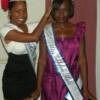 Miss U.S. Black Globe Crowning the first Miss Golden State, the beautiful  Bridget Chatman